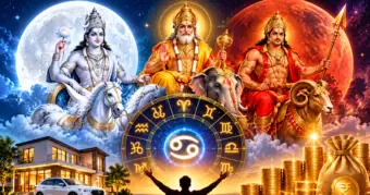 आज से 10 राशियों की सोने जैसी चमकेगी किस्मत, मंगल, गुरु, चंद्र गोचर देंगे प्रॉफिट, सिंह-धनु रहें सतर्क
