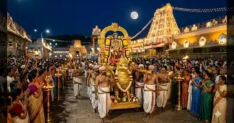 திருப்பதி நவராத்திரி பிரம்மோற்சவம்: இன்று கருட சேவை.. மலைப்பாதையில் தனியார் வாகனங்களுக்கு தடை!