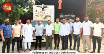 "स्व. अजितदादा पवार वैकुंठ रथाचे लोकार्पण" वडगाव नगरीचे उपनगराध्यक्ष सुनील गणेशआप्पा ढोरे यांचा वाढदिनी आदर्शवत उपक्रम