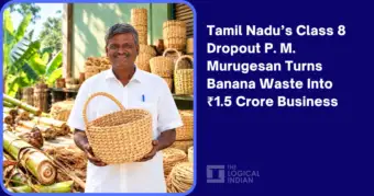 Tamil Nadu's Class 8 Dropout P. M. Murugesan Turns Banana Waste Into ₹1.5 Crore Business - The Logical Indian
