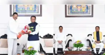 ରାଜ୍ୟପାଳଙ୍କ ସହ ମୁଖ୍ୟମନ୍ତ୍ରୀଙ୍କ ସୌଜନ୍ୟମୂଳକ ସାକ୍ଷାତ