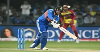West Indies' Shamar Springer Commends Abhishek Sharma's Class After India's 14-Run T20I Triumph