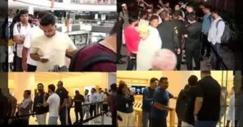 ₹1.65 லட்சம் போனுக்காக அதிகாலையிலேயே குவிந்த இளைஞர்கள்! iPhone 18 வாங்க வெறித்தனமான ஆர்வம்!