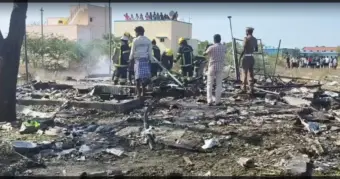 சிவகாசியில் மீண்டும் சோகம்! சட்டவிரோத பட்டாசு ஆலையில் பயங்கர வெடி விபத்து! 2 தொழிலாளர்கள் உடல்கருகி பலி!