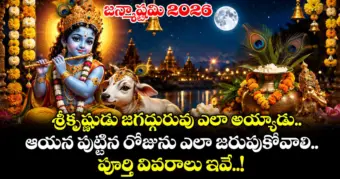 జన్మాష్టమి 2026:శ్రీకృష్ణుడు జగద్గురువు ఎలా అయ్యాడు.. ఆయన పుట్టిన రోజును ఎలా జరుపుకోవాలి.. పూర్తి వివరాలు ఇవే..!