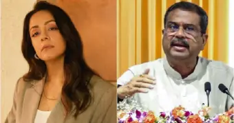 താന്‍ വിദ്യാര്‍ഥികള്‍ക്കൊപ്പം, ധര്‍മേന്ദ്ര പ്രധാന്‍ രാജിവെക്കണമെന്ന് നടി ജ്യോതിക