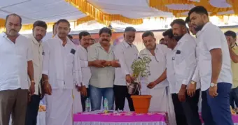 ಏತ ನೀರಾವರಿ ಯೋಜನೆಗೆ ಭೂಮಿ ಪೂಜೆ: ಮಾಯಕೊಂಡ ಕ್ಷೇತ್ರ ಅಭಿವೃದ್ಧಿಗೆ ಸರ್ಕಾರದ ಬದ್ಧ : ಸಚಿವ ಎಸ್.ಎಸ್. ಮಲ್ಲಿಕಾರ್ಜುನ