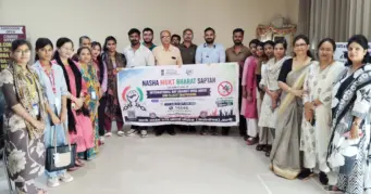 चड्डा ऑटोनॉमस कॉलेज में कॉलेज राष्ट्रीय सेवा योजना इकाई द्वारा नशा मुक्त भारत 2.0 अंतर्गत कार्यक्रम आयोजित