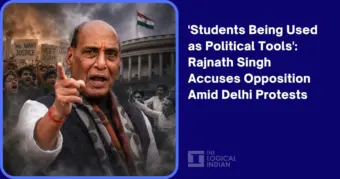 'Students Being Used as Political Tools': Rajnath Singh Accuses Opposition Amid Delhi Protests - The Logical Indian
