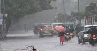 സംസ്ഥാനത്ത് ഇന്ന് ശക്തമായ മഴയ്ക്ക് സാധ്യത; അഞ്ചു ജില്ലകളില്‍ യെല്ലോ അലര്‍ട്ട്