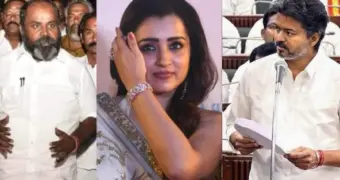 तृषा को डिप्टी CM बनाने की बात पर AIADMK नेता का तंज, विजय सरकार पर लगाए ये आरोप