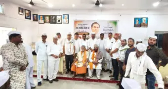 अनूपपुर: राजीव गांधी जयंती पर कांग्रेस सेवादल का सद्भावना मार्च, हुई सर्वधर्म प्रार्थना सभा