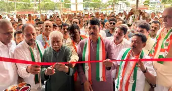 સાબરકાંઠા જિલ્લા કોંગ્રેસના નવા કાર્યાલયનો હિંમતનગર ખાતે શુભારંભ
