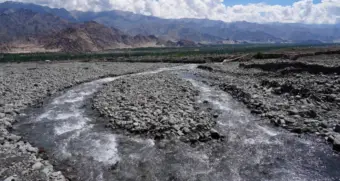 Ladakh diverts 90 million litres of glacier water for farms