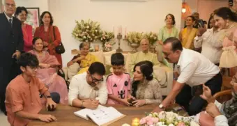 Aamir Khan and Gauri Spratt are married!