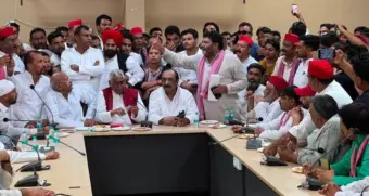 45 MLA और कई नेता. जौहर यूनिवर्सिटी बचाने के लिए सपा का रामपुर में 'शक्ति प्रदर्शन'