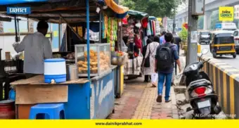 Pimpri Encroachment: 'दिसली जागा, टाकली टपरी'! पालिकेच्या डोळ्यांसमोर शहराचा पदपथच गिळंकृत.कुणाचा वरदहस्त?