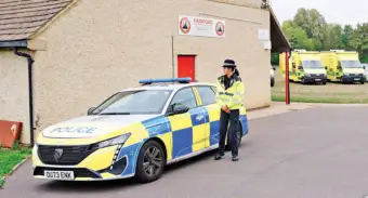 Explosives probe near US-linked UK air baseCounterterror police take charge after five men arrested near RAF Fairford