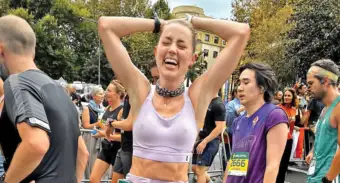 Amber hits her stride