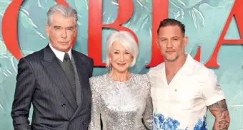 Pierce shuts down buzz on Tom feud MobLand star calls reports of behind-the-scenes friction with co-star a 'storm in a teacup'