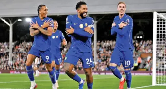 Chelsea off to a winning startEdge Fulham 3-2 in an enthralling London derby
