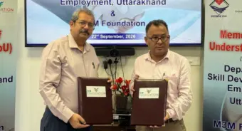 Uttarakhand Govt Signs MoU with M3M Foundation to Skill Youth