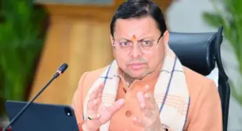 पेपर लीक विवाद पर सीएम धामी का कांग्रेस पर पलटवार, बोले- 'हमारे राज में कार्रवाई होती है, नकल नहीं चलती'