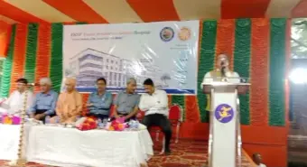 ৩০ কাঠা জমিতে হাসপাতাল নির্মাণের সূচনা, ভারত সেবা আশ্রমে ভিত্তিপুজো East Calcutta Nagorik Foundation-এর।