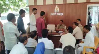 थाना समाधान दिवस में राजस्व विभाग के अधिकारियों के न पहुंचने से निराश हुए फरियादी