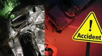 Chandrapur Accident News : गणपतीचं दर्शन घेऊन परतणाऱ्या भाविकांवर काळाची झडप; भीषण अपघात दोन जणांचा मृत्यू, दोन जण गंभीर, चंद्रपूरच्या नागभीडमधली घटना