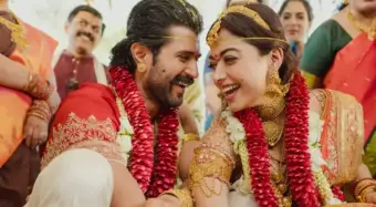 ലാലേട്ടനെ അറിയില്ലേ? വിജയ് ദേവരകൊണ്ടയുടെയും രശ്മികയുടെയും മറുപടിയില്‍ കലിപ്പായി മലയാളി ആരാധകര്‍