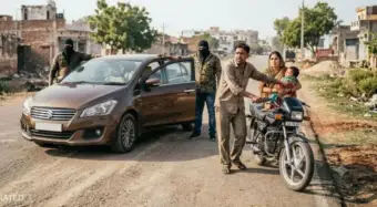 '10 हजार ले​​​​ लो, बीवी को कार में भेज दो'. बरेली में दंपती को बीच सड़क रोका, 4 साल की बेटी के सामने धमकी, आरोपी हिरासत में