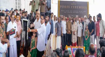 അമല പോള്‍ പ്രധാന വേഷത്തില്‍; എം പത്മകുമാര്‍ ഒരുക്കുന്ന പുതിയ ചിത്രം 'നവരാത്രി'യുടെ പൂജയും സ്വിച്ച്‌ ഓണ്‍ കര്‍മ്മവും നടന്നു