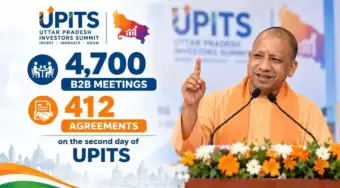 UPITS में दूसरे दिन 4,700 बी2बी बैठकें, 412 समझौते