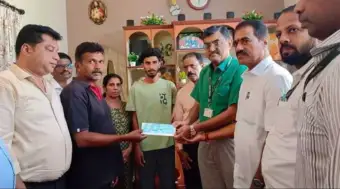 ಎಂಆರ್‌ಪಿಎಲ್ ಸ್ಫೋಟ ದುರಂತ: ಮೃತ ಮನೀಶ್ ಕರ್ಕಡ ಕುಟುಂಬಕ್ಕೆ 90 ಲಕ್ಷ ಪರಿಹಾರ ಹಾಗೂ ಉದ್ಯೋಗ ಪತ್ರ ಹಸ್ತಾಂತರ