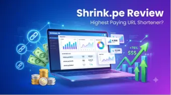 Shrink.pe Review - Highest Paying URL Shortener