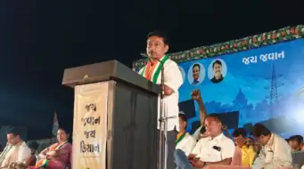 ગુજરાતમાં 2027 ની વિધાનસભા ચૂંટણી વહેલી યોજાઈ શકે છે: મોરબીની ખેડૂત આક્રોશ મહાસભામાં તુષાર ચૌધરીનો દાવો