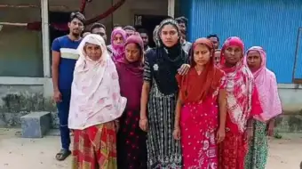 বিশ্রামগঞ্জে গৃহবধূ ও তাঁর পরিবারের বিরুদ্ধে হামলা-ভাঙচুর ও টাকা লুটের অভিযোগ