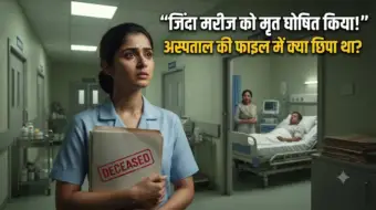आधी रात को अस्पताल की नर्स ने एक जिंदा मरीज की फाइल पर लिख दिया 'मृत', सुबह उसकी पत्नी पहुंची तो डॉक्टरों के पास नहीं था कोई जवाब!