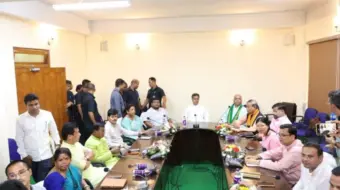ভিলেজ কমিটি নির্বাচনকে সামনে রেখে বিজেপি-র সাংগঠনিক বৈঠক