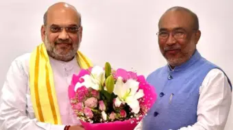 Ex-Manipur CM Biren Singh apprises Amit Shah of demand for NRC before Census