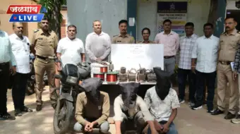 जळगावात इलेक्ट्रिक दुकान फोडणारे तिघे जेरबंद; 90 हजारांचा मुद्देमाल हस्तगत