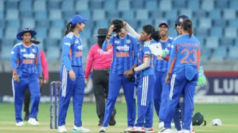 Shree Charani breaks 800-point barrier, sets new Indian record in ICC Women's T20I Rankings