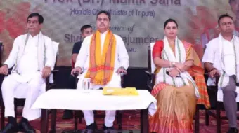 কেন্দ্রীয় বরাদ্দের ঋণসীমা ৫ হাজার কোটি করার দাবি জানালেন মুখ্যমন্ত্রী ডাঃ সাহা