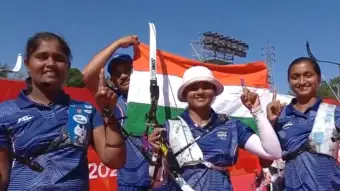 એશિયન ગેમ્સ 2026માં ભારતીય મહિલા રિકર્વ ટીમે ગોલ્ડ મેડલ જીત્યો
