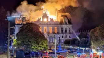 France engulfed in unrest as fresh clashes erupt in Paris, historic Limoges Town Hall gutted by fire, over 2,000 arrested