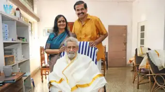 Veteran actor Madhu celebrates 93rd birthday