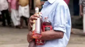Self-vending machines at Beverages outlets; customers can choose liquor through touchscreen