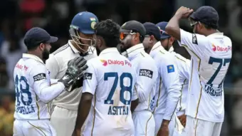 Jaiswal loses his cool with Asitha Fernando; Drama ensues in India-Lanka test series