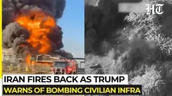 Iran replies 'eye for an eye' to Trump's 'We will bomb ONE BRIDGE OR POWER PLANT' warning